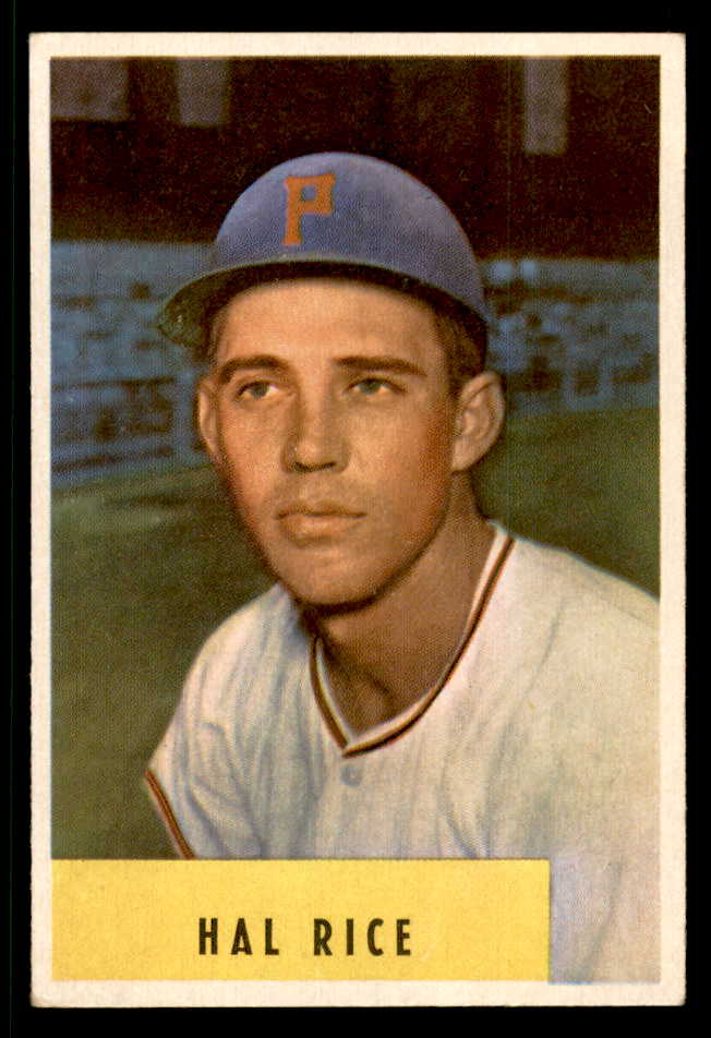 1954 Bowman Baseball #219 Hal Rice Pirates EX 557536