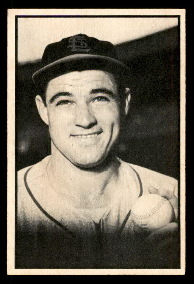 1953 Bowman Black & White Baseball #023 Wilmer Mizell Cardinals EX 557562