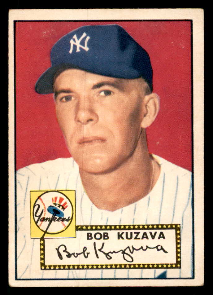 1952 Topps Baseball #085 Bob Kuzava Yankees VG-EX 557590