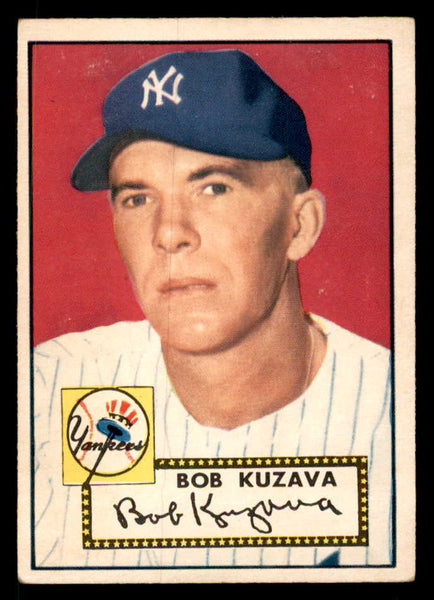 1952 Topps Baseball #085 Bob Kuzava Yankees VG-EX 557590