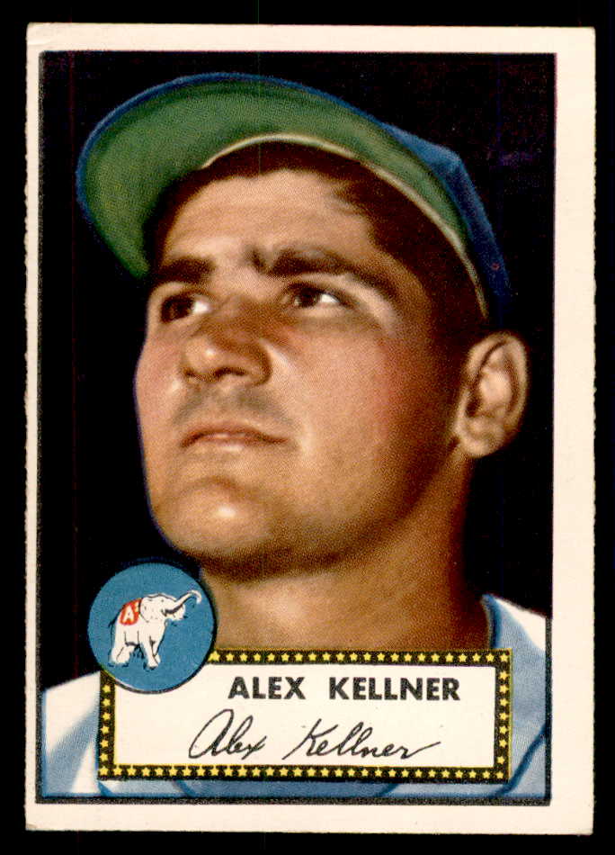 1952 Topps Baseball #201 Alex Kellner A's EX 557623