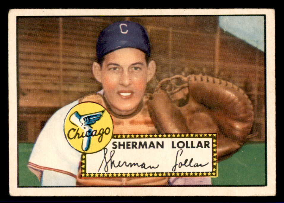 1952 Topps Baseball #117 Sherm Lollar White Sox EX 557628