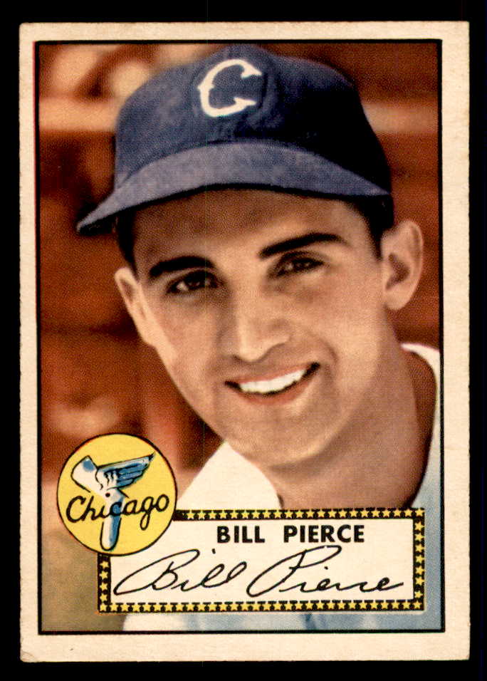 1952 Topps Baseball #098 Billy Pierce White Sox EX 557629