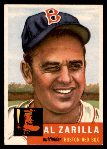 1953 Topps Baseball #181 Al Zarilla Red Sox EX-MT 557637