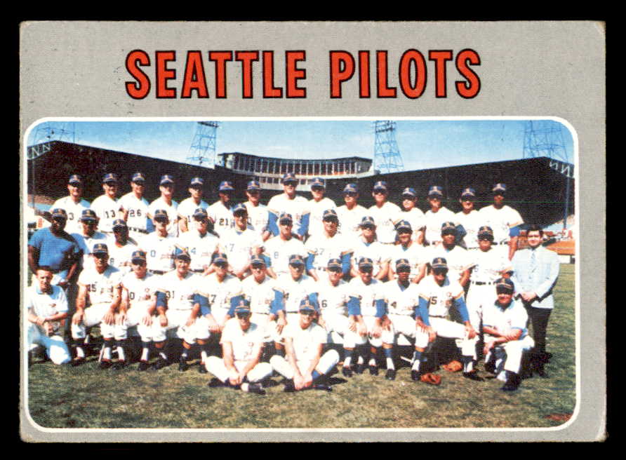 1970 Topps Baseball #713 Seattle Pilots Team VG-EX 557653