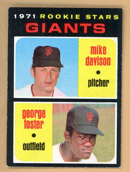 1971 Topps Baseball #276 George Foster Giants EX 557657