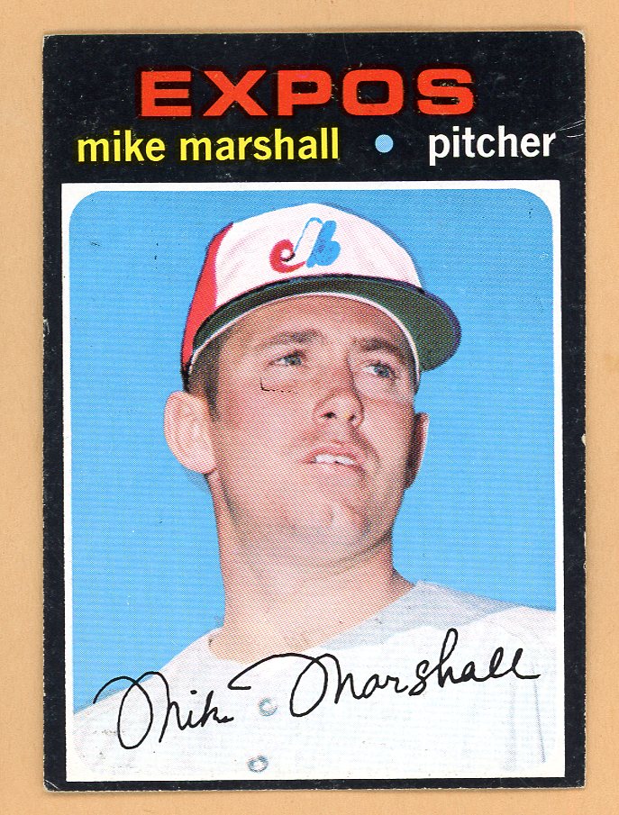 1971 Topps Baseball #713 Mike Marshall Expos EX-MT 557660