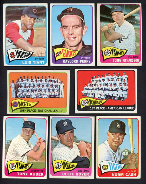 1965 Topps Set Lot 106 Diff VG-EX/EX Perry Richardson Tiant 557699