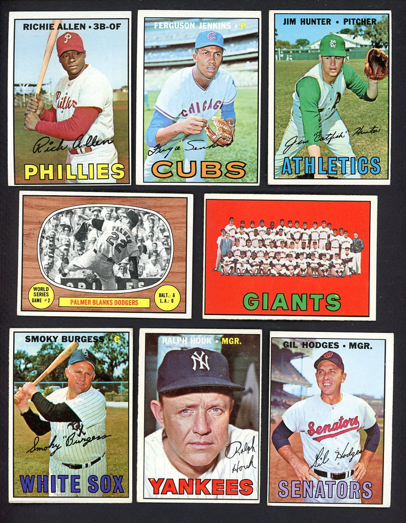 1967 Topps Set Lot 80 Diff VG-EX/EX Hunter Jenkins Allen 557724