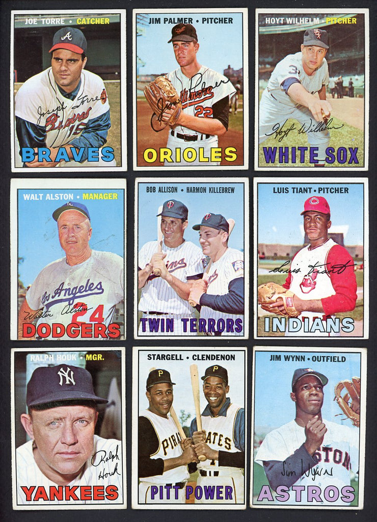 1967 Topps Set Lot 80 Diff VG/VG-EX Palmer Torre Wilhelm 557725