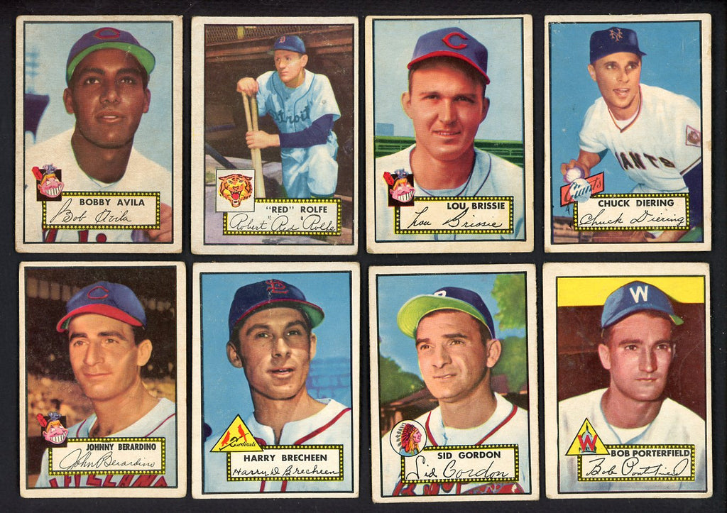 1952 Topps Semi High Set Lot 23 Diff VG Rolfe Berardino 557768