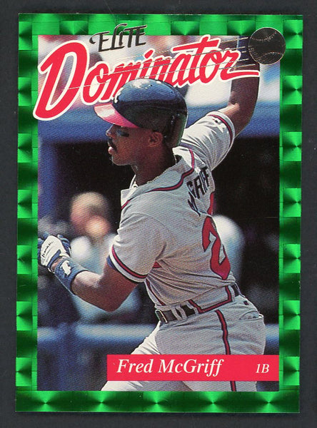 1993 Donruss Elite Dominator #002 Fred McGriff Braves 557798
