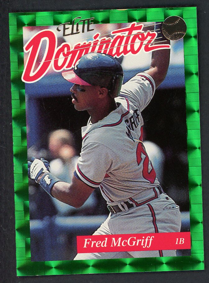 1993 Donruss Elite Dominator #002 Fred McGriff Braves 557800