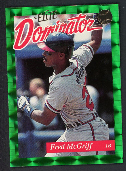1993 Donruss Elite Dominator #002 Fred McGriff Braves 557800