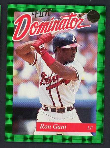 1993 Donruss Elite Dominator #004 Ron Gant Braves 557804