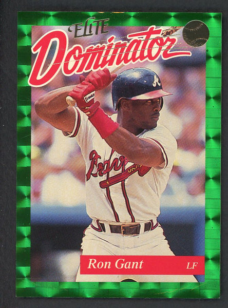1993 Donruss Elite Dominator #004 Ron Gant Braves 557806