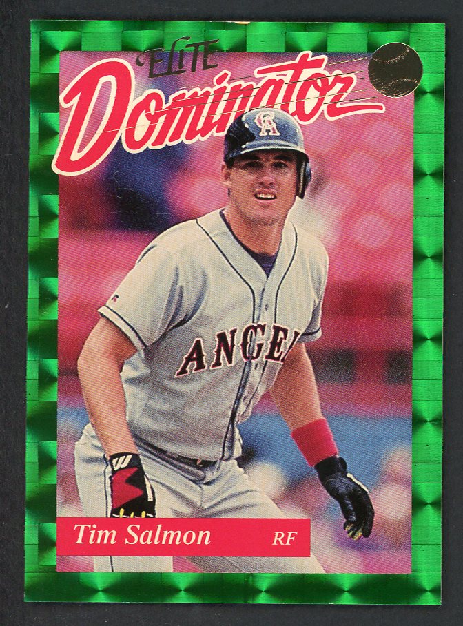 1993 Donruss Elite Dominator #007 Tim Salmon Angels 557809