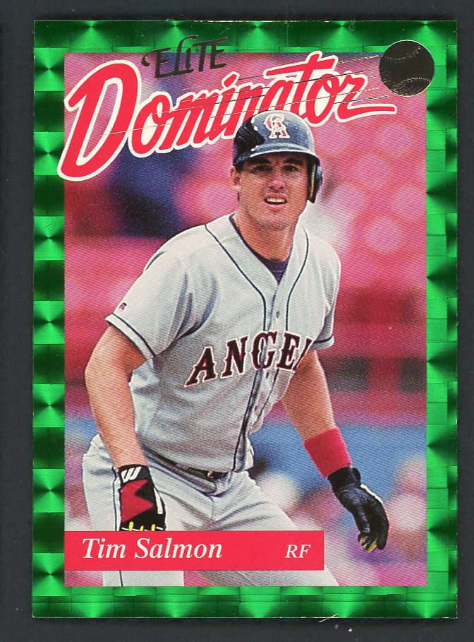 1993 Donruss Elite Dominator #007 Tim Salmon Angels 557810