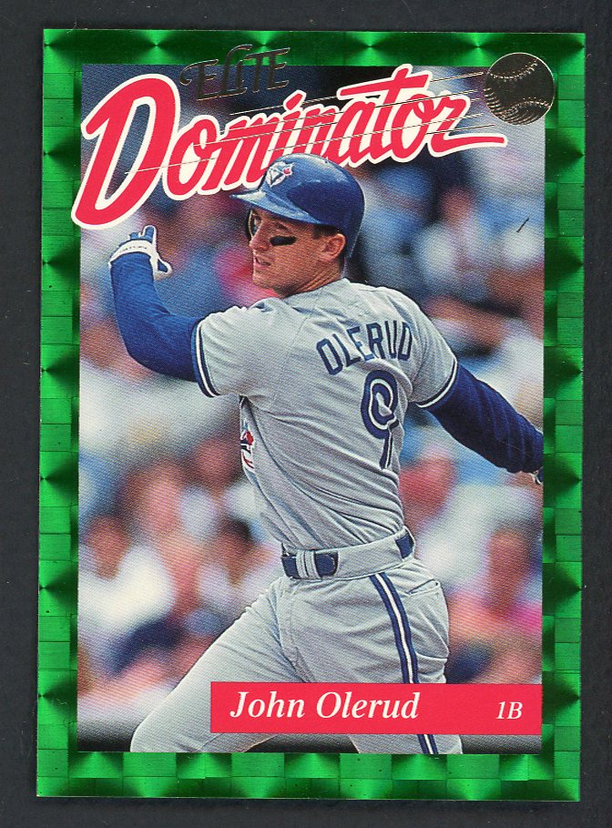 1993 Donruss Elite Dominator #009 John Olerud Blue Jays 557814