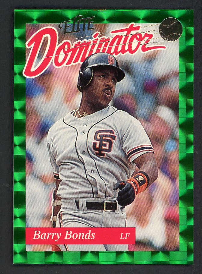 1993 Donruss Elite Dominator #016 Barry Bonds Giants 557820