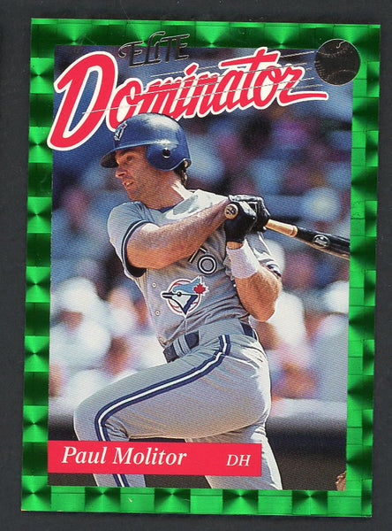 1993 Donruss Elite Dominator #018 Paul Molitor Blue Jays 557825