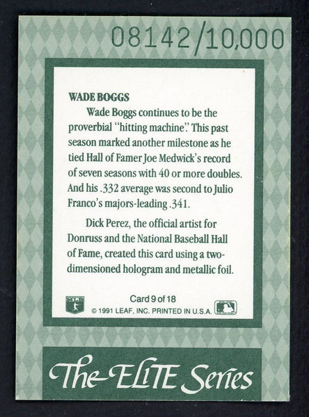 1992 Donruss Elite #009 Wade Boggs Red Sox 557829