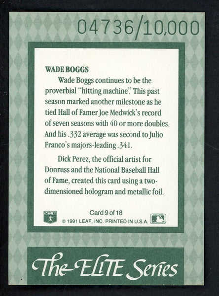 1992 Donruss Elite #009 Wade Boggs Red Sox 557830