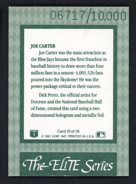 1992 Donruss Elite #010 Joe Carter Blue Jays 557834