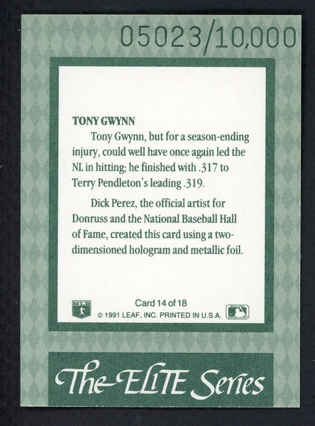 1992 Donruss Elite #014 Tony Gwynn Padres 557845