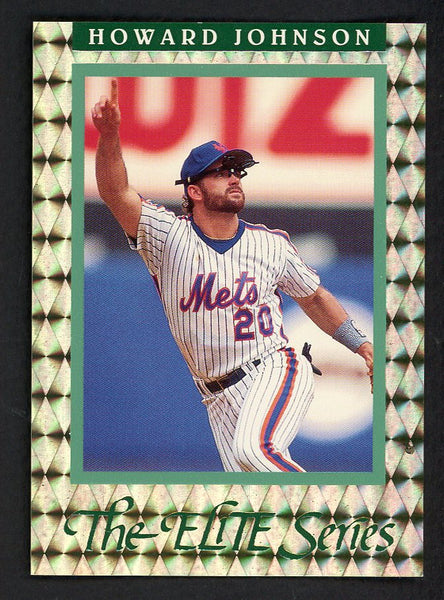 1992 Donruss Elite #015 Howard Johnson Mets 557847