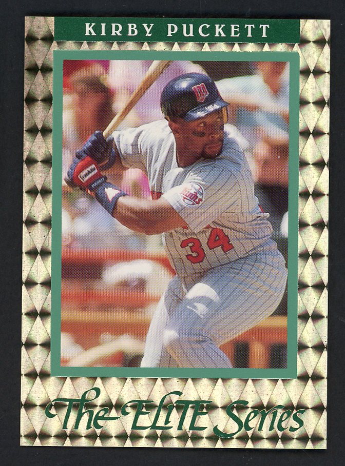 1992 Donruss Elite #017 Kirby Puckett Twins 557855