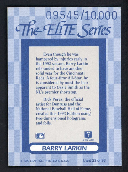 1993 Donruss Elite #023 Barry Larkin Reds 557865