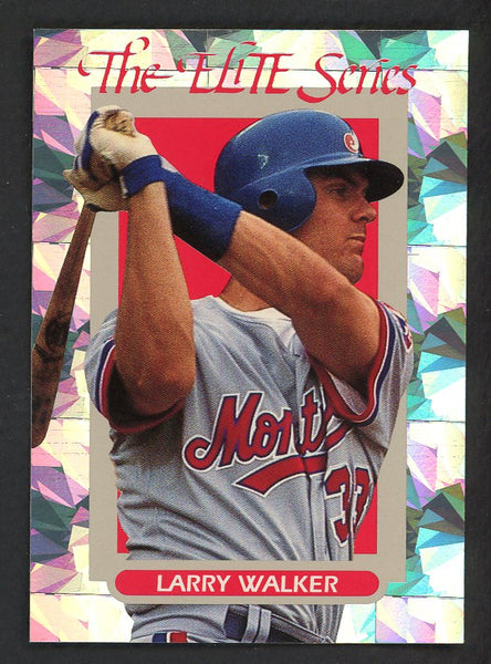 1993 Donruss Elite #030 Larry Walker Expos 557880