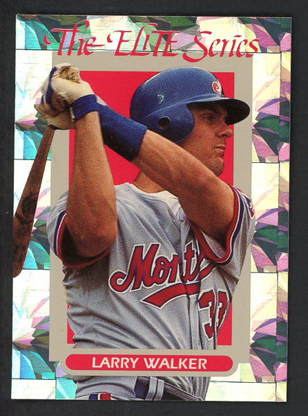 1993 Donruss Elite #030 Larry Walker Expos 557881