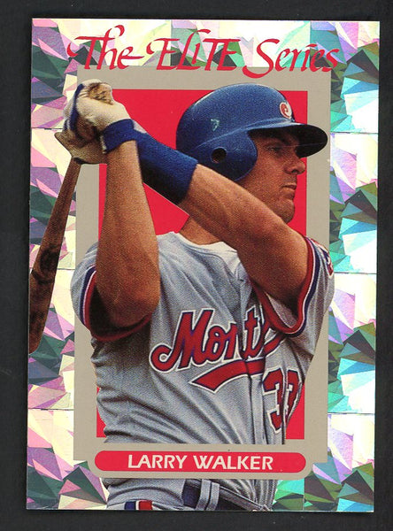 1993 Donruss Elite #030 Larry Walker Expos 557883