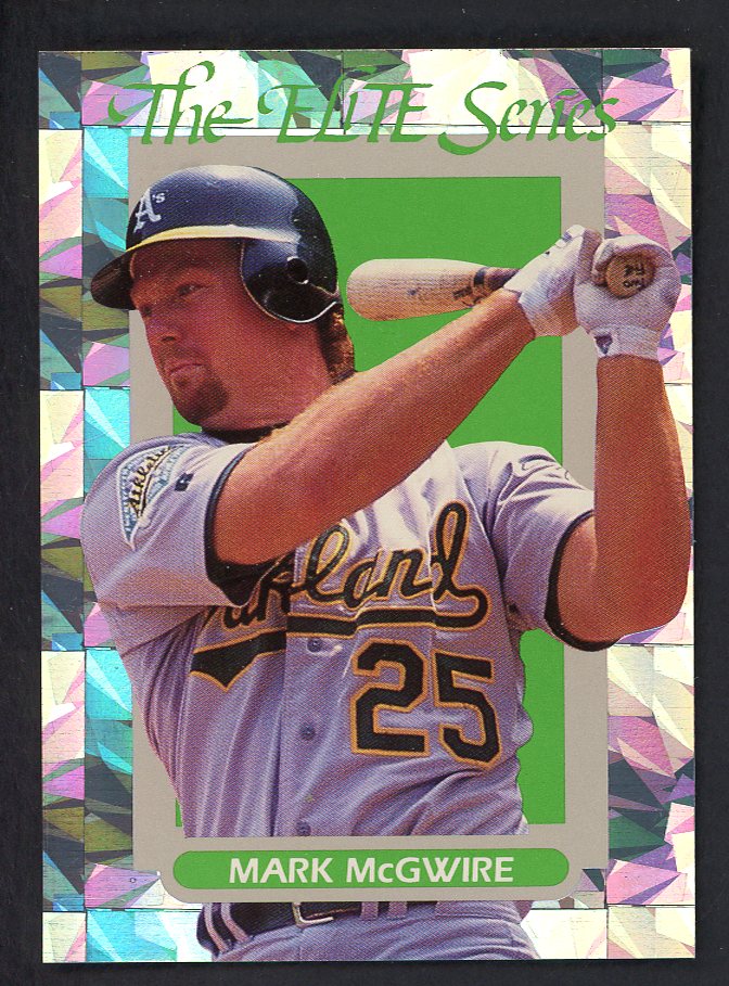 1993 Donruss Elite #033 Mark McGwire A's 557887