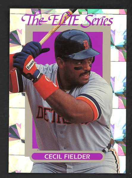 1993 Donruss Elite #034 Cecil Fielder Tigers 557889