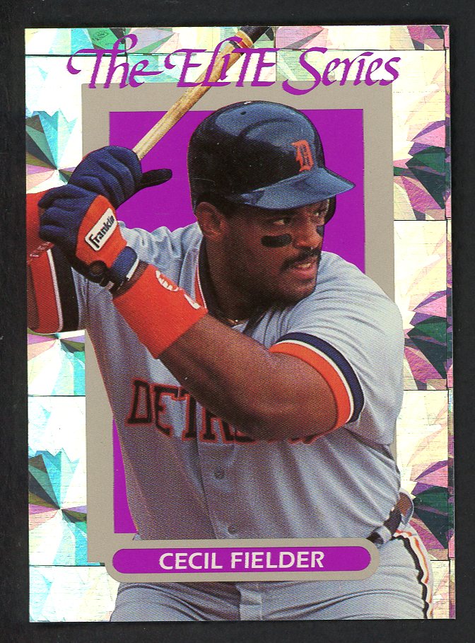 1993 Donruss Elite #034 Cecil Fielder Tigers 557890