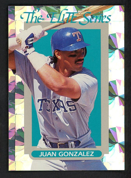 1993 Donruss Elite #036 Juan Gonzalez Rangers 557892