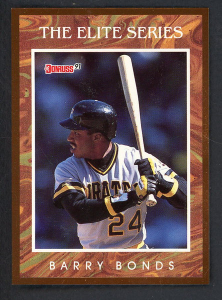 1991 Donruss Elite #001 Barry Bonds Pirates 557893