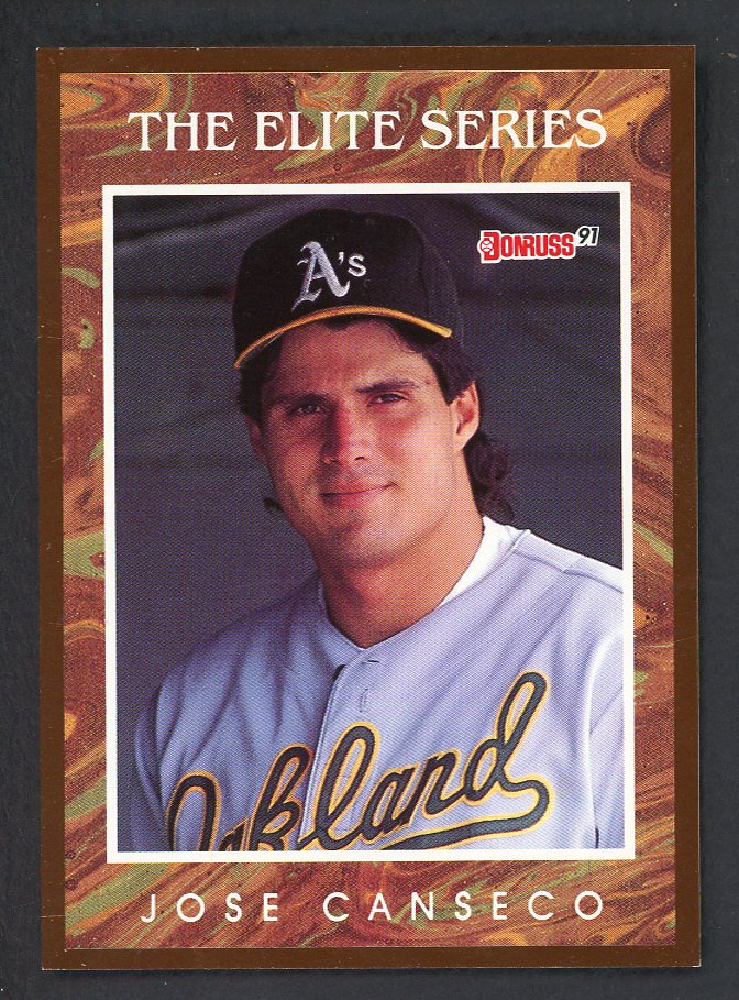 1991 Donruss Elite #003 Jose Canseco A's 557896