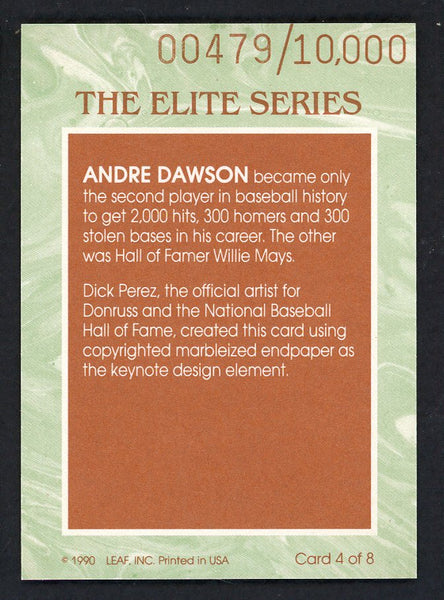 1991 Donruss Elite #004 Andre Dawson Cubs 557897
