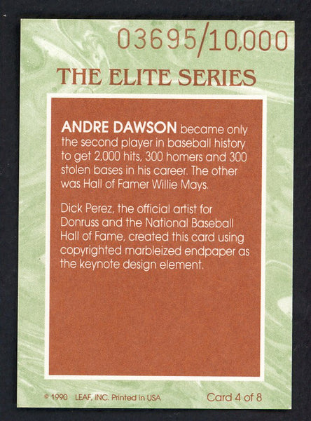 1991 Donruss Elite #004 Andre Dawson Cubs 557898