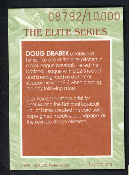 1991 Donruss Elite #005 Doug Drabek Pirates 557899