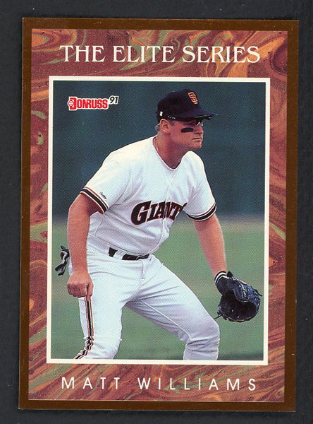 1991 Donruss Elite #008 Matt Williams Giants 557904