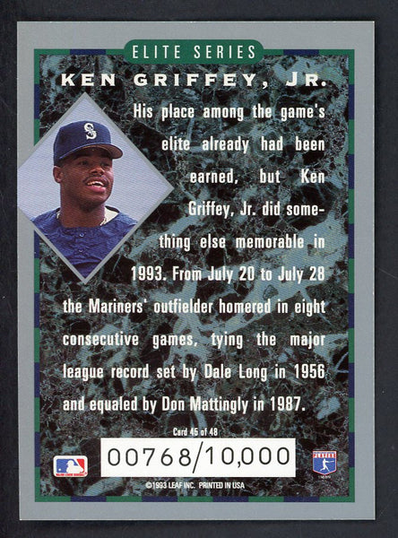 1994 Donruss Elite #045 Ken Griffey Jr Mariners 557911