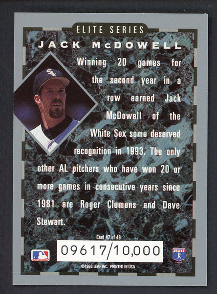 1994 Donruss Elite #047 Jack McDowell White Sox 557914