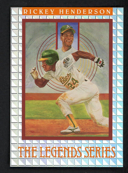 1992 Donruss Legends Rickey Henderson A's 557922