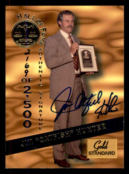 1994 Signature Rookies #015 Catfish Hunter Autograph 557999