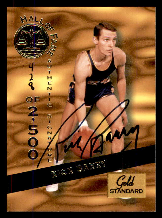 1994 Signature Rookies #002 Rick Barry Autograph 558005